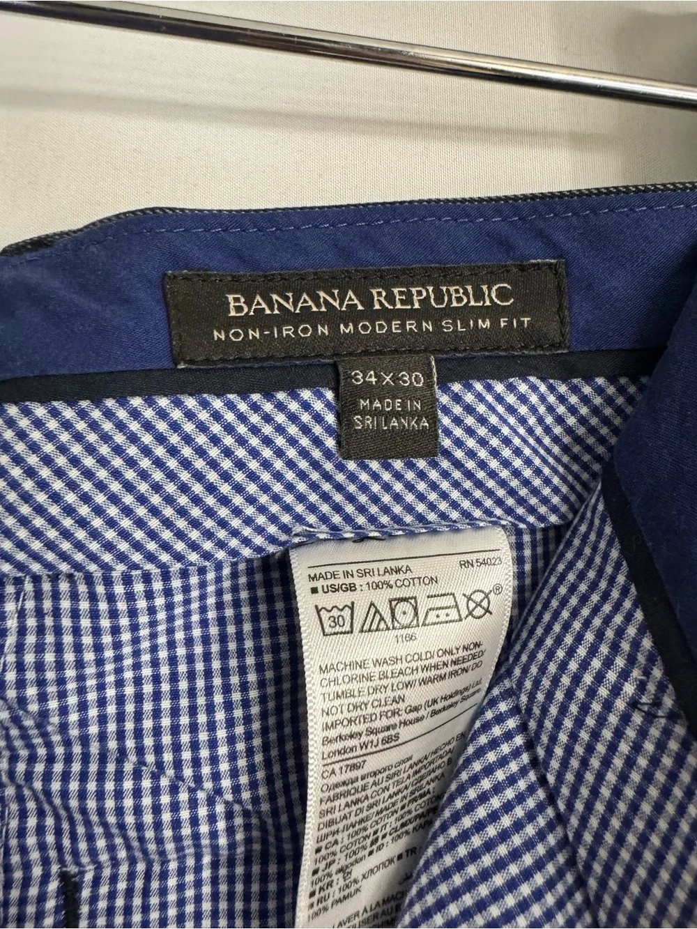 Banana Republic Men's Charcoal Dress Pants